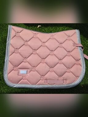 ES Light Pink Jump Saddle Pad NEW -Full